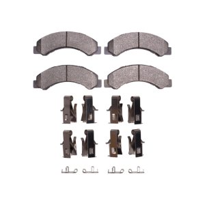 Chevrolet W3500 Brake Pads - Front + Rear - R1 Concepts - Ceramic - `98-`24